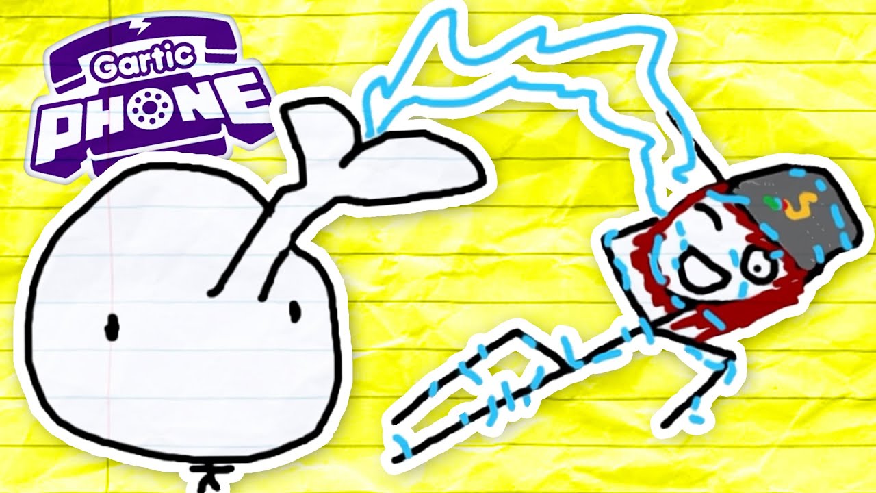Big Load of Spit! - Gartic Phone Drawing Game!