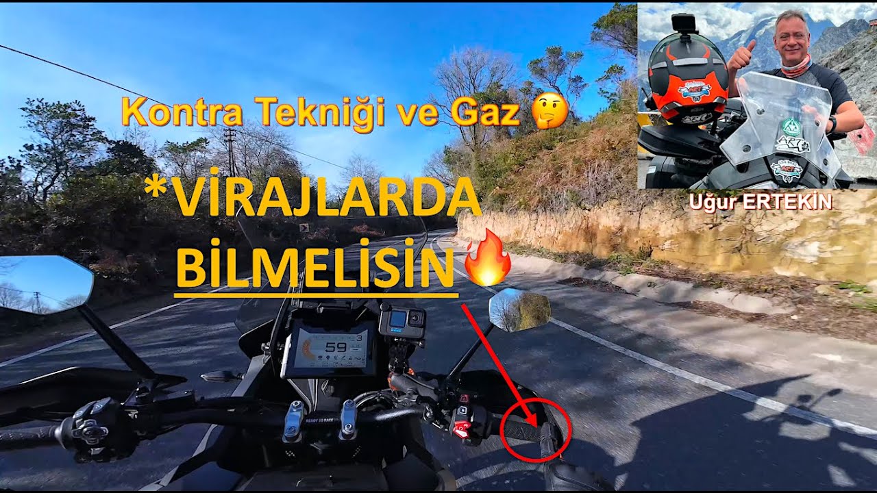 VİRAJLARDA KONTRA ve GAZ KULLANIMI🔥 | VİRAJLARDA NEDEN KONTRA? (Uygulamalı) | İleri Sürüş
