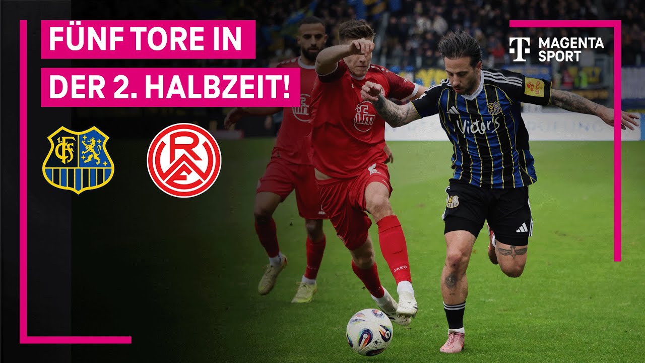 1. FC Saarbrücken - Rot-Weiss Essen, Highlights mit Live-Kommentar | 3. Liga | MAGENTA SPORT