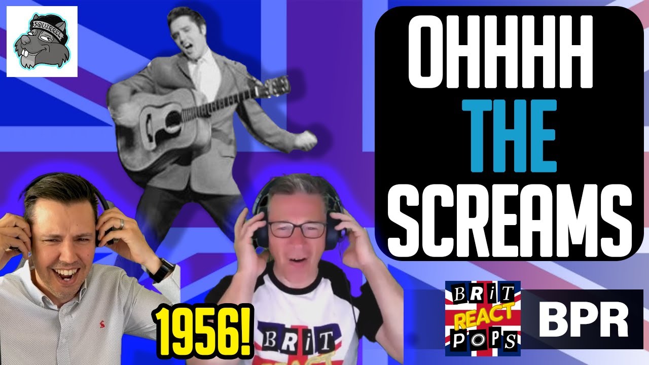 Elvis FIRST TIME REACTING to Hound Dog (1956 Ed Sullivan)