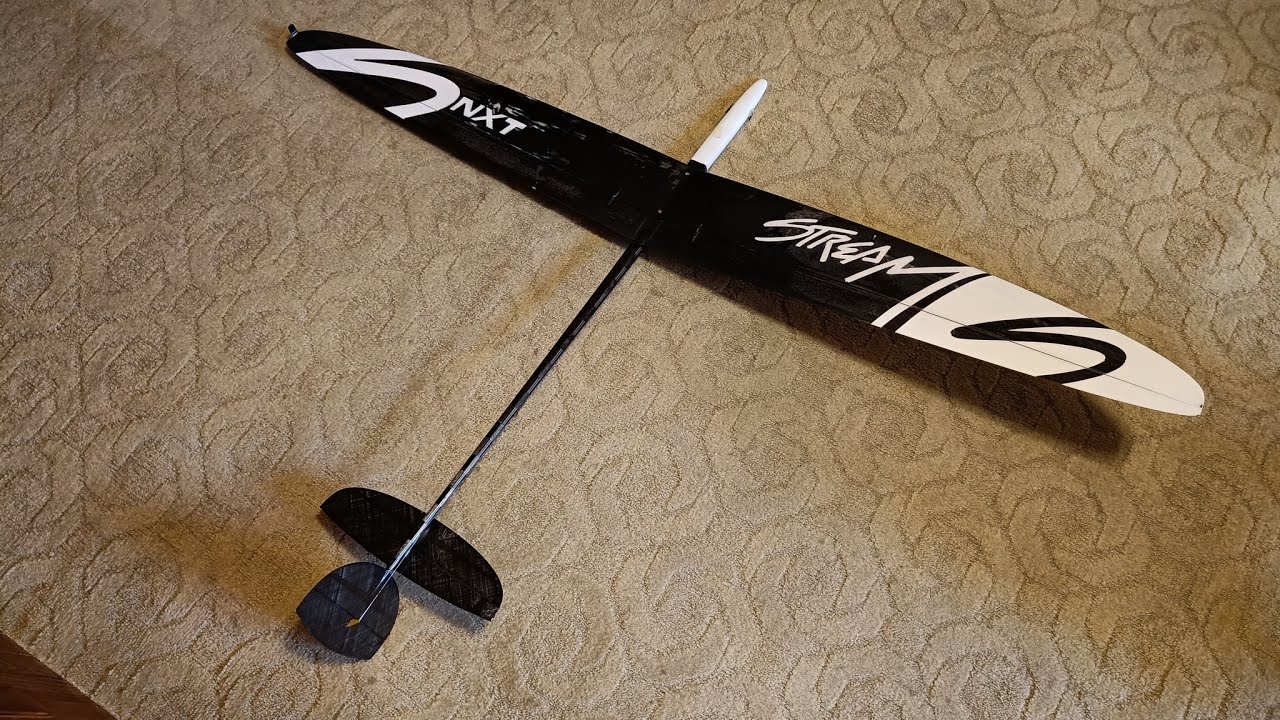 DLG Stream NXT  - second hand , preparation and repair progress - ready for maiden flight
