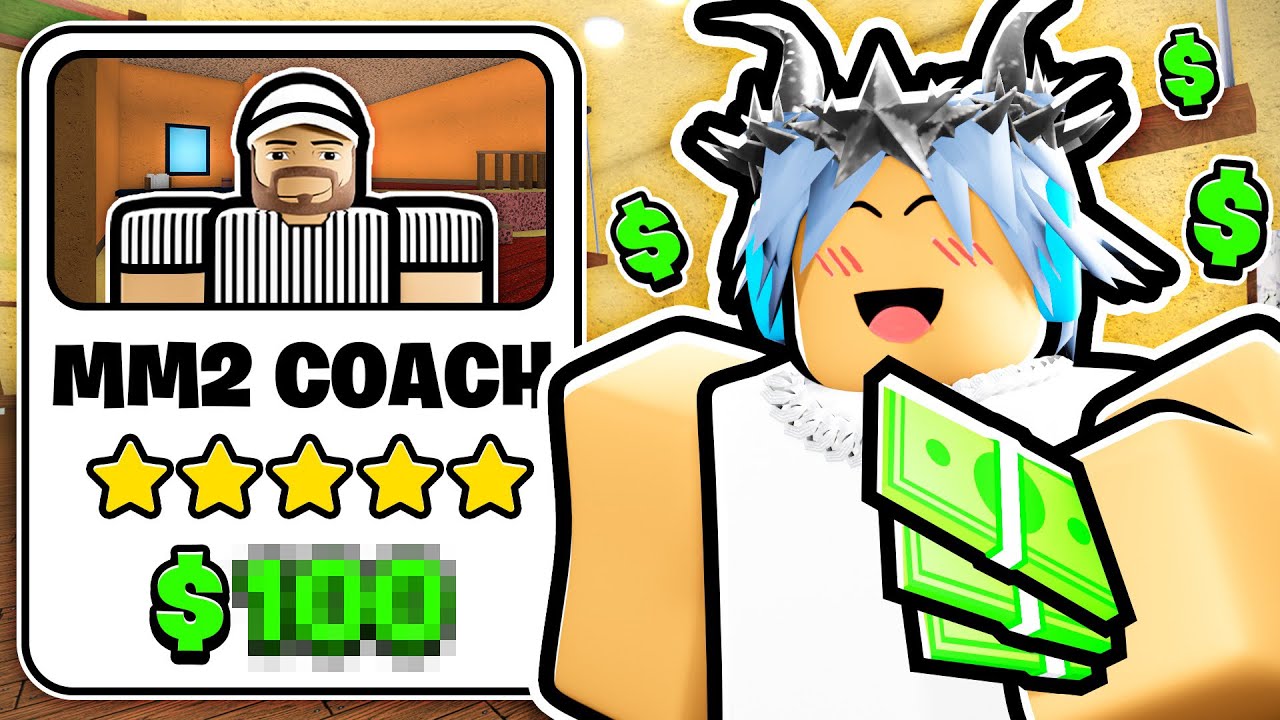 I HIRED A MM2 COACH, Then DESTROYED Him... (Murder Mystery 2)