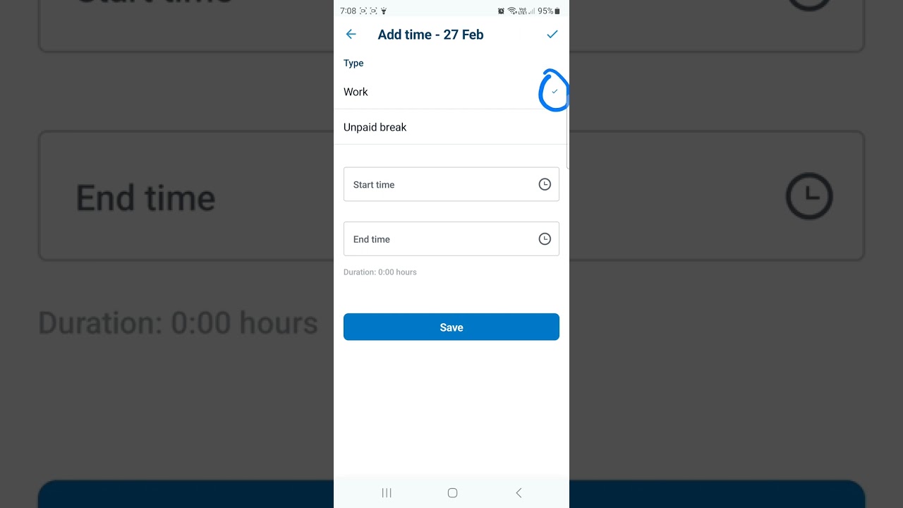 Xero Me - Adding timesheet tutorial