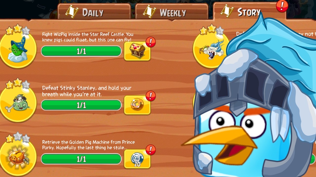 Quest Feature Showcase | Angry Birds Epic: Subzero 4.0
