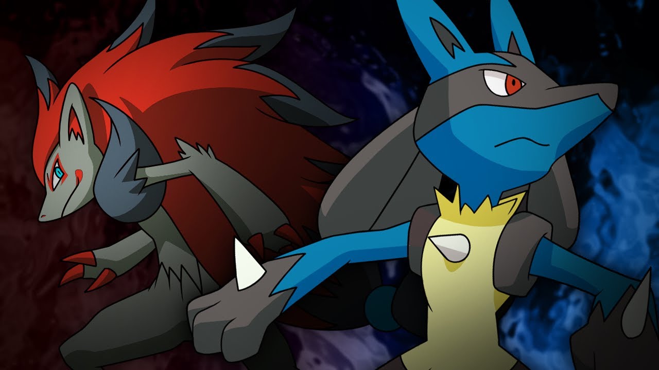 Lucario vs Zoroark. Epic Rap Battles of Pok&eacute;mon #5.