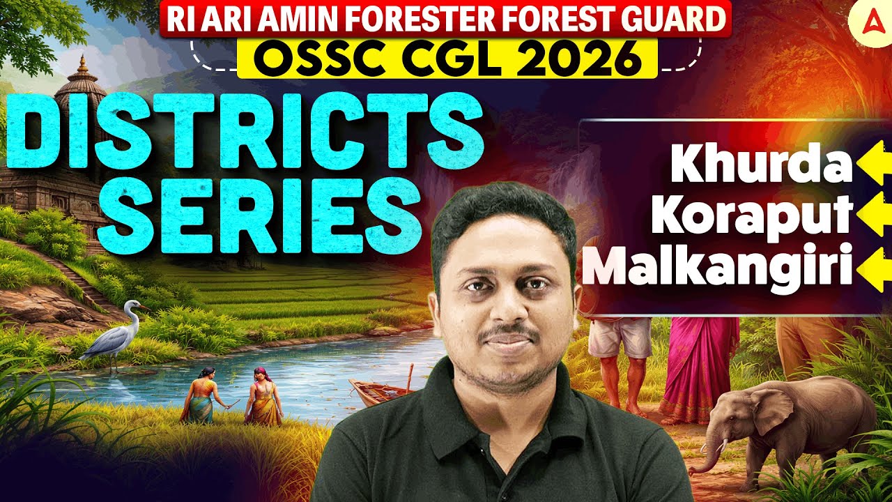 RI ARI AMIN, Forester Forest Guard, OSSC CGL | Districts Series | Khurda, Koraput, Malkangiri