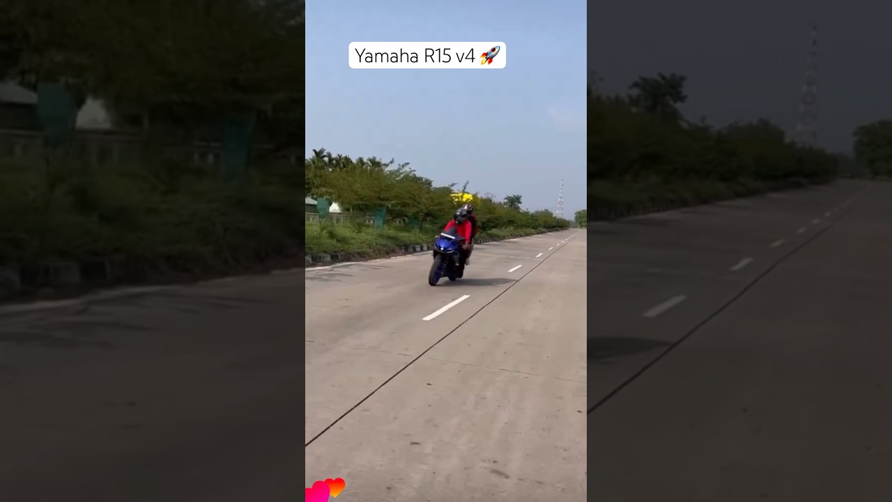 Yamaha R15 v4 Price in India 2.32Lakh ❌⁉️ #yamaha #r15v4 #r15 #overpriced #shorts