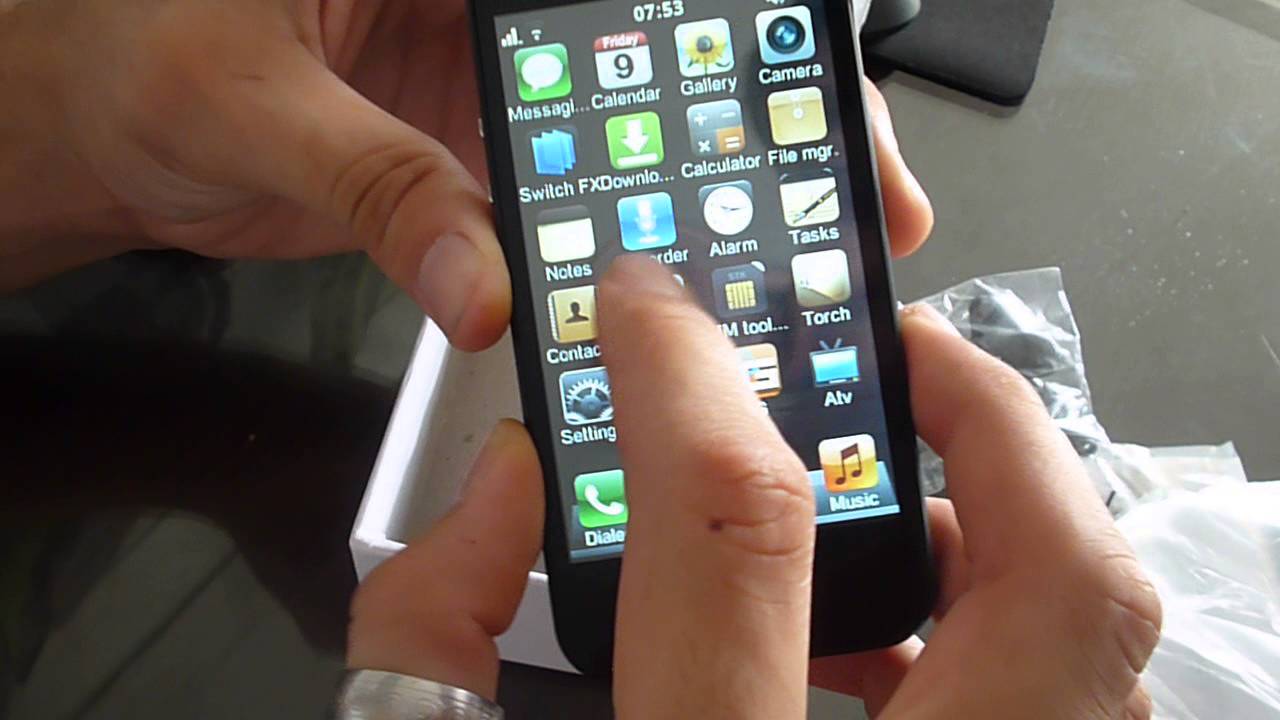 Hiphone 5 - Mostrando um pouco sobre o aparelho!