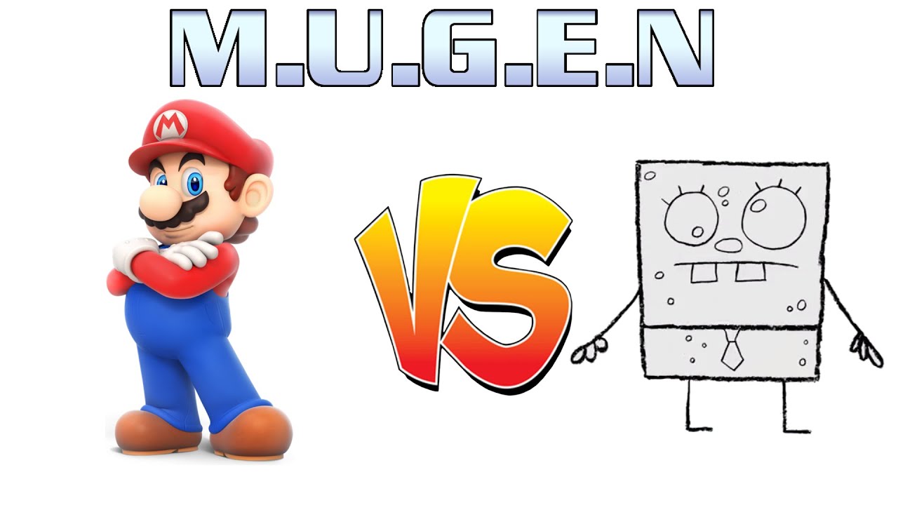 Mugen Mario vs DoodleBob