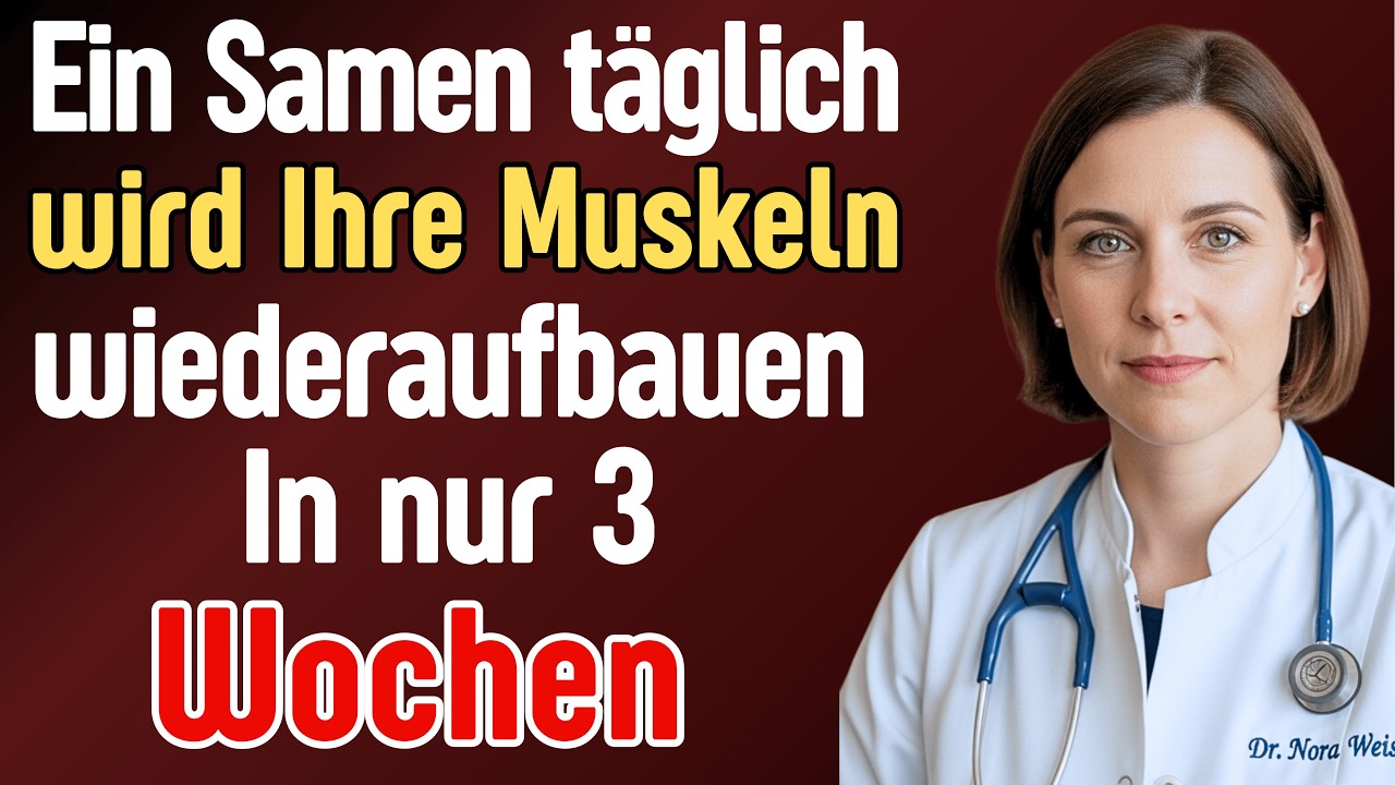 10 Samen für Senioren über 60: Knochen & Muskeln stärken! (Einer davon verändert ALLES)