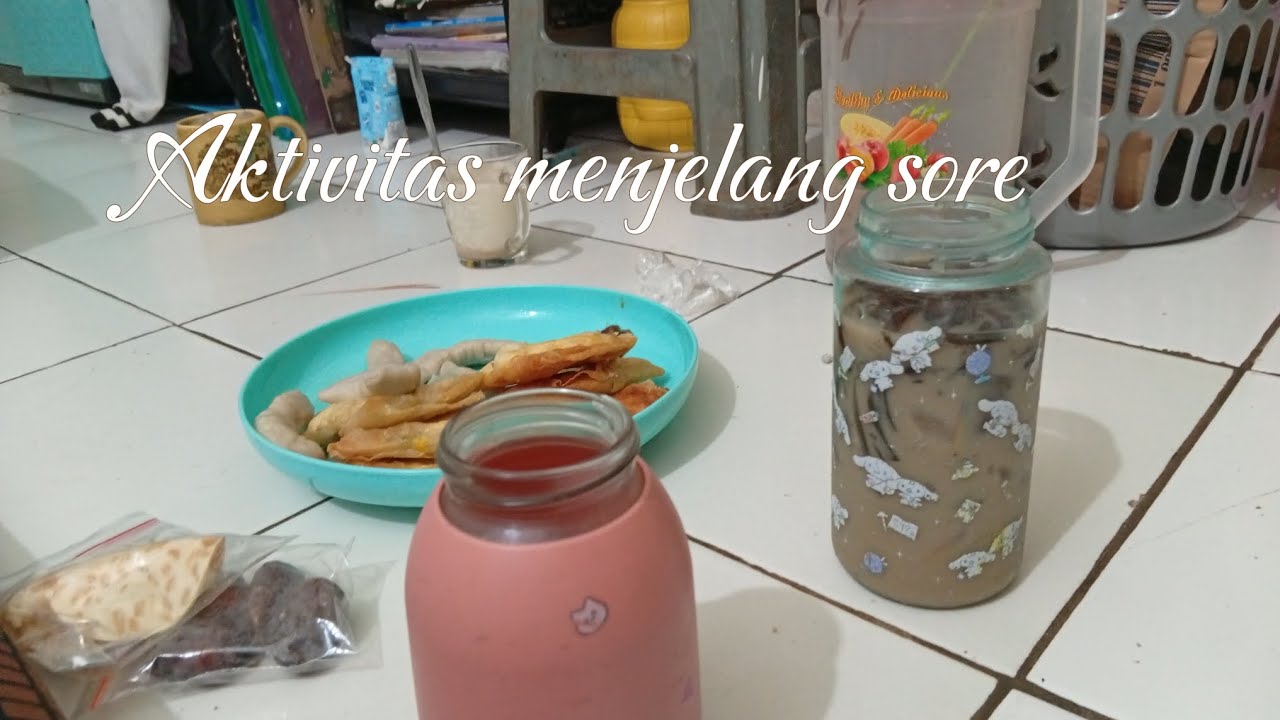 Mini vlog irt,masak untuk buka puasa
