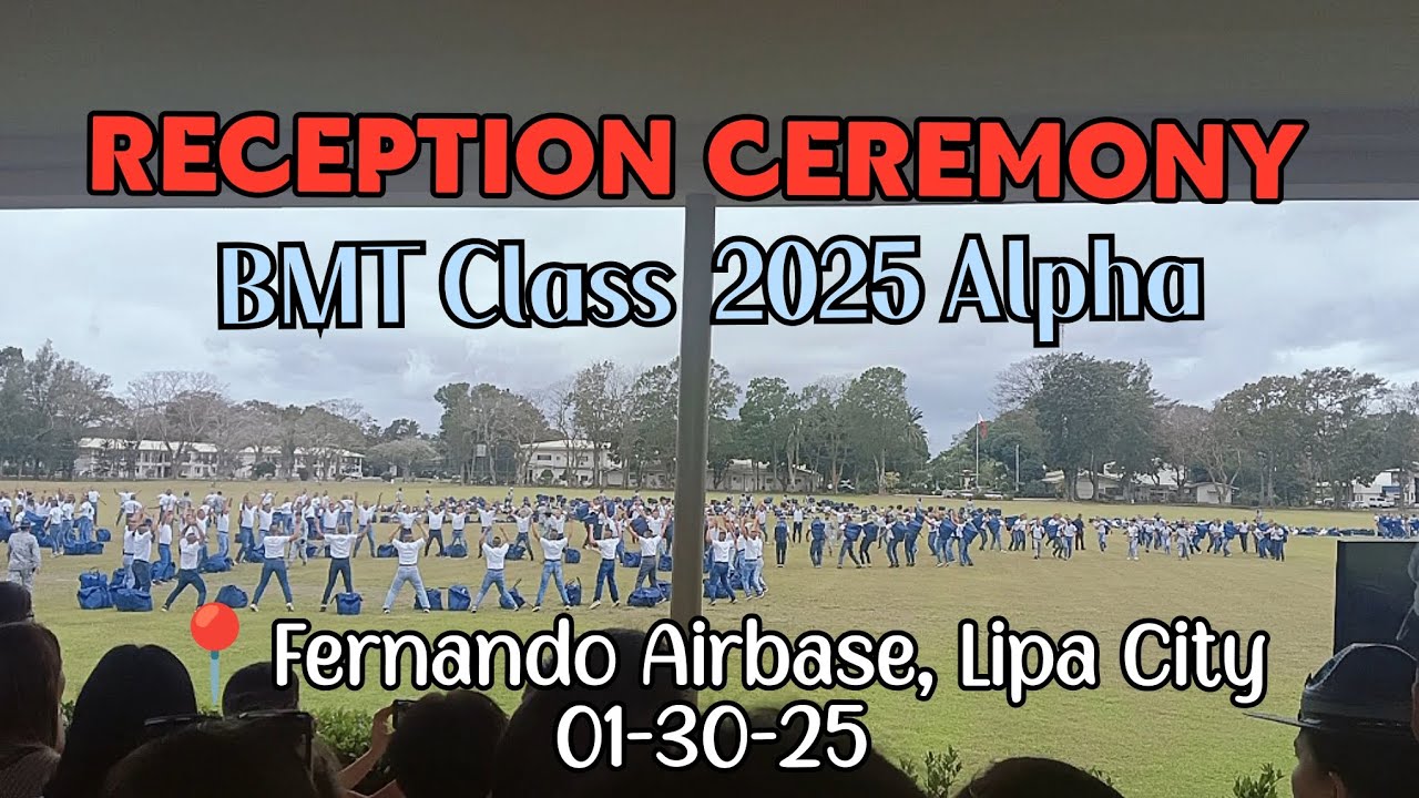 Reception Ceremony of BMT CL-2025 A