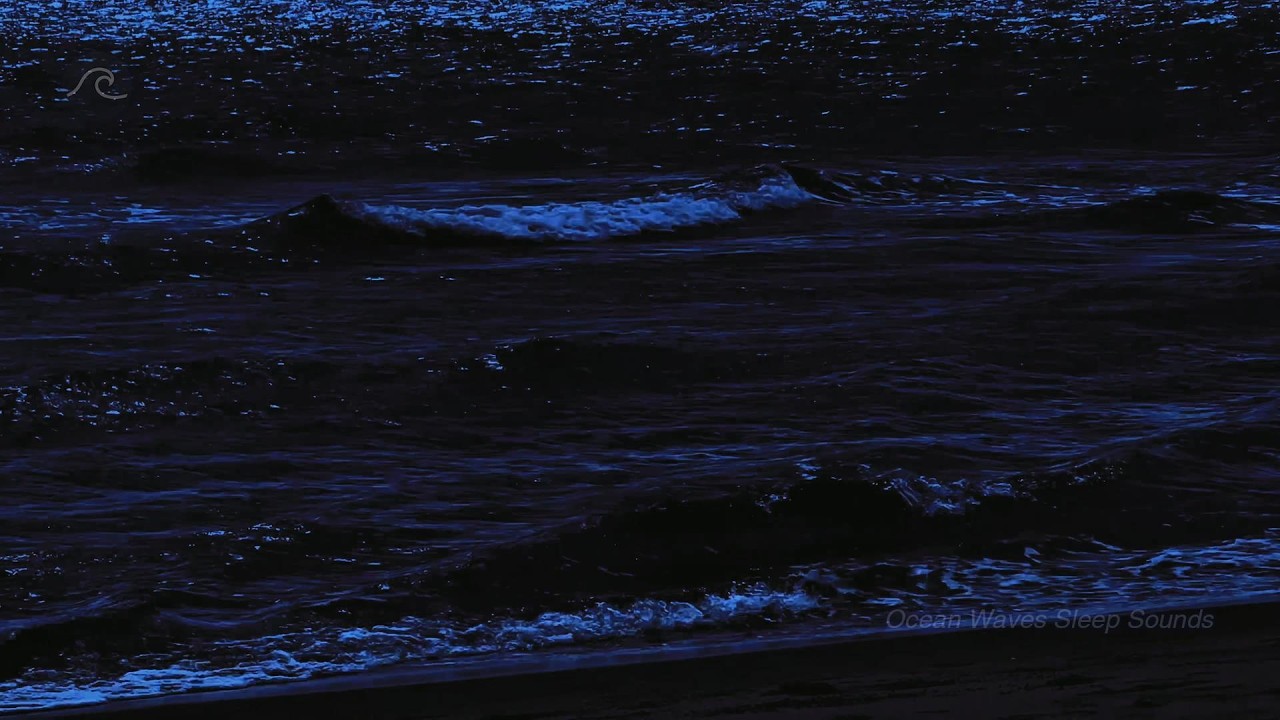 Fall Asleep in 5 Minutes 🌊 8 Hours Deep Night Ocean Waves 