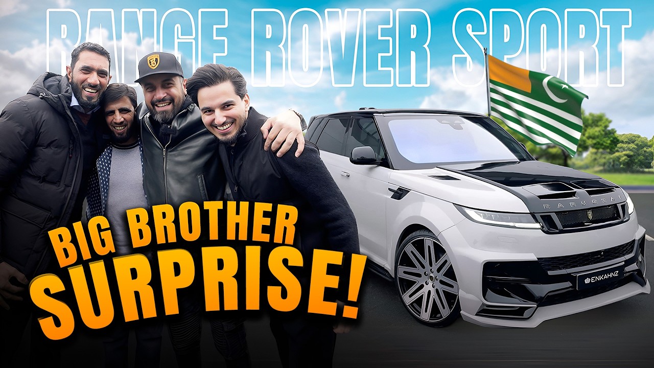 Big Brother Surprises Him With a Range Rover Sport!