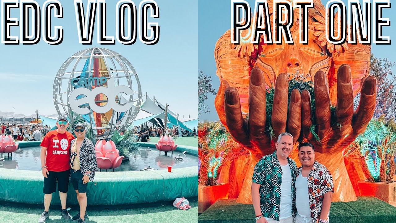 CAMP EDC CHECK IN + DAY ONE | EDC Las Vegas 2022 VLOG