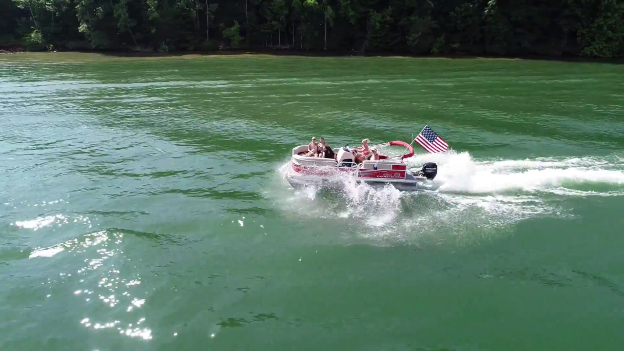 Crazy Flashers (jump to :40) in a party boat from the DJI Phantom 4 Pro+ V2.0 Drone
