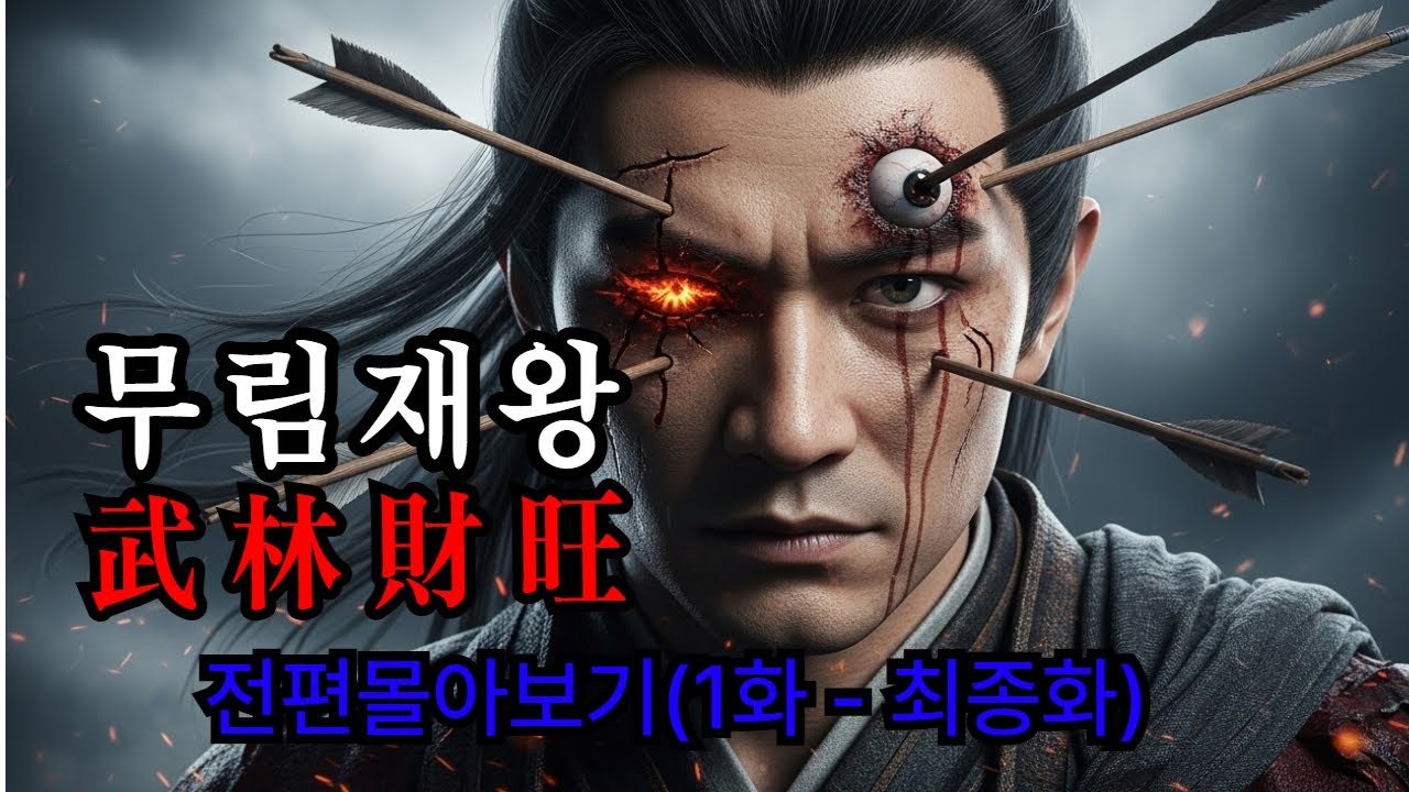 [무림재왕  - 한편몰아보기 1화 - 최종화]  무협소설  | 오디오북   