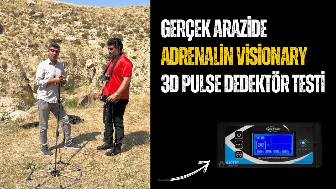 Gerçek Arazide Adrenalin Visionary 3D Pulse Dedektör Testi! MÜŞTERİYLE BİRE BİR TEST