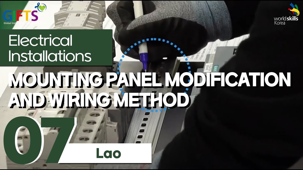 07_Mounting panel modification and Wiring method(Laos)