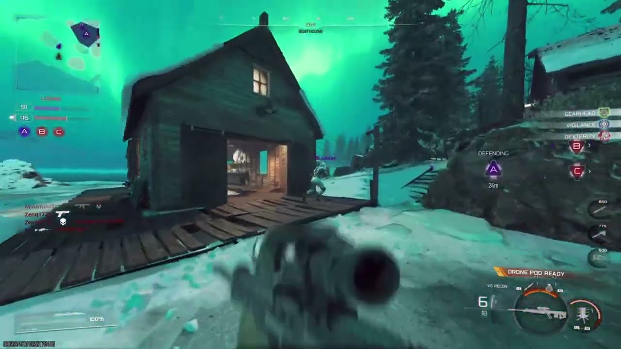 Black OPS7 sniper crazy no commentary pt1