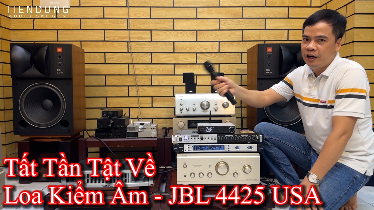 Tất tần tật về loa JBL 4425 STUDIO MONITOR hàng bãi Mỹ - đỉnh cao karaoke và kiểm âm