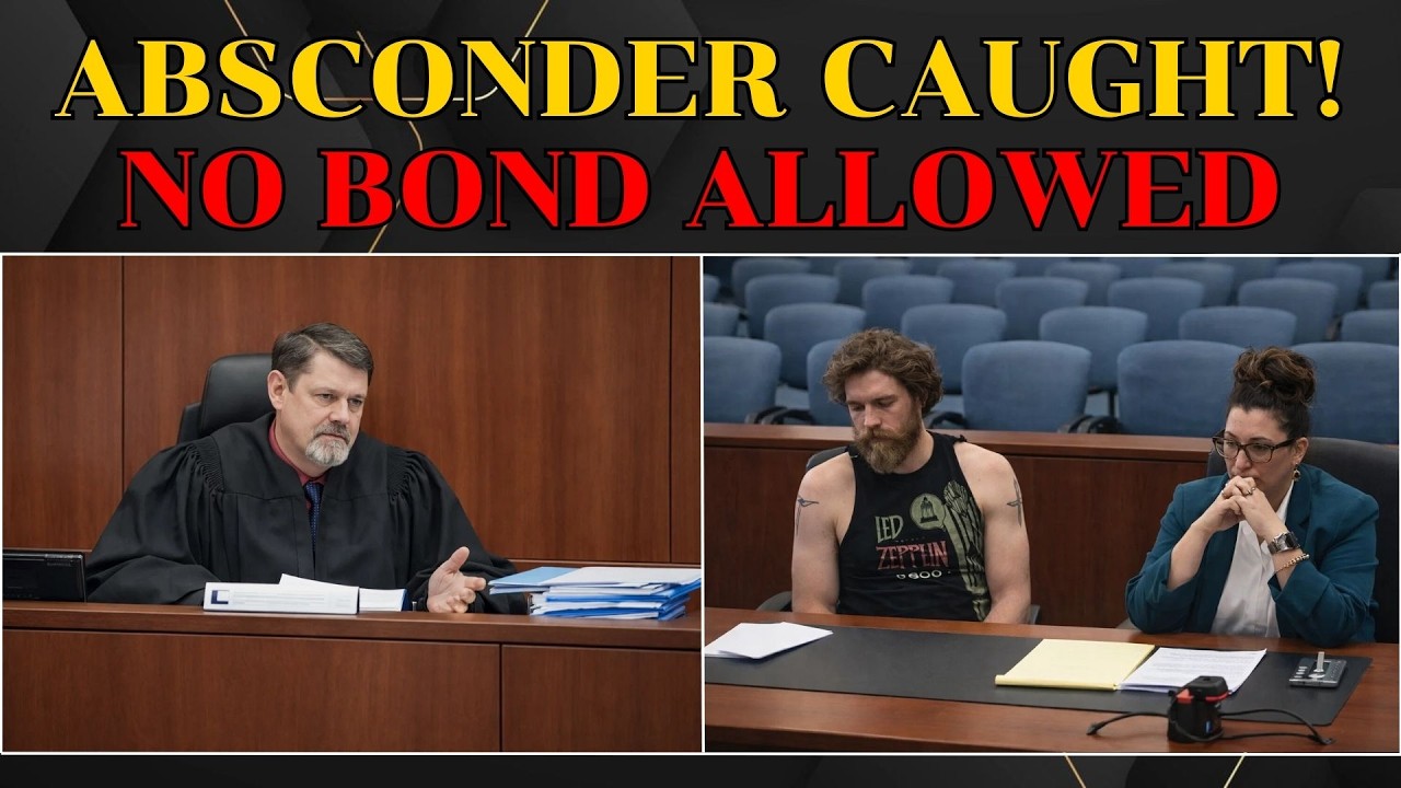 No More Running: Judge Revokes Bond for Long-Time Absconder
