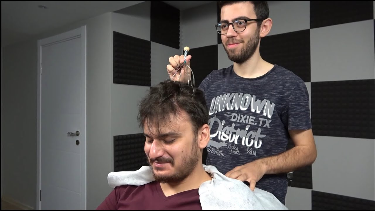 ASMR Different Tools Massage,Head Massage, Face Massage, Back Massage