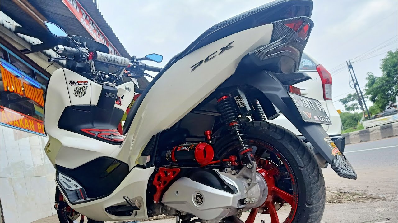 Modifikasi Honda PCX LOKAL SUPER KEREN || MODIFIED HONDA PCX