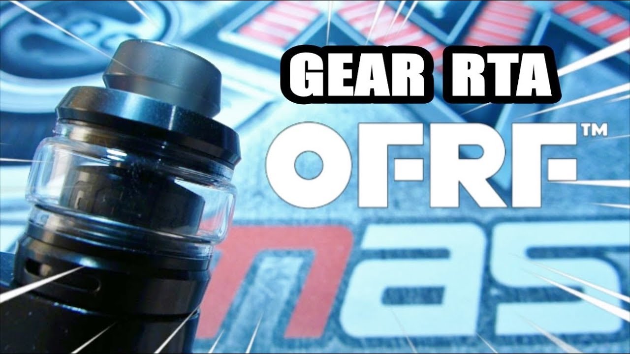 Gear RTA OFRF atomiseur reconstructible single coil