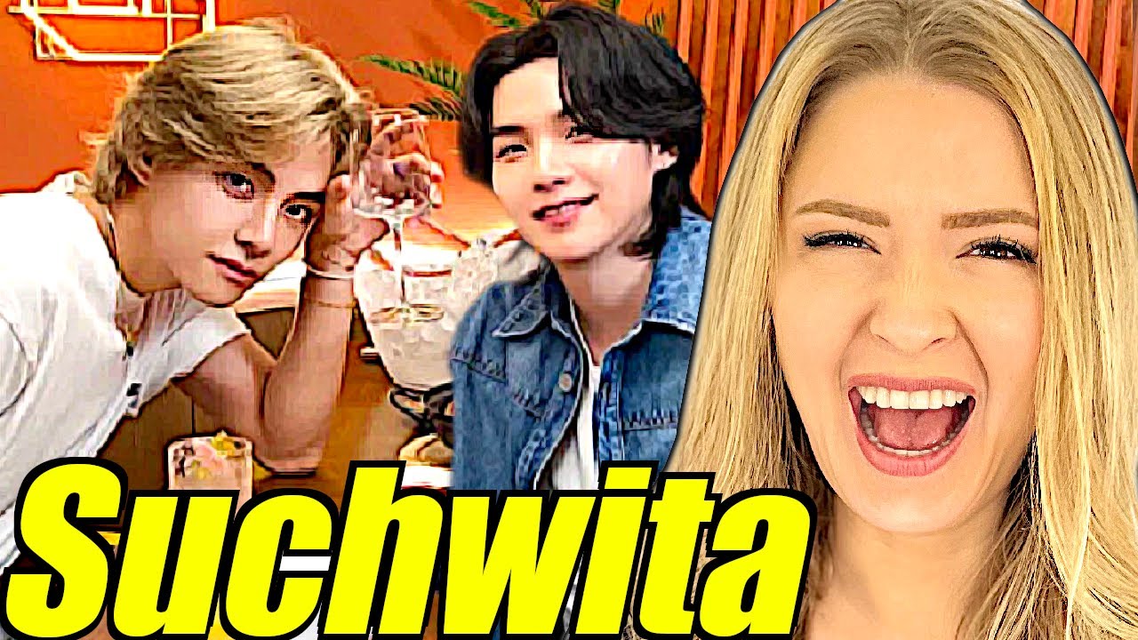 Reacting To V on SUCHWITA With SUGA (Suchwita Episode 18)