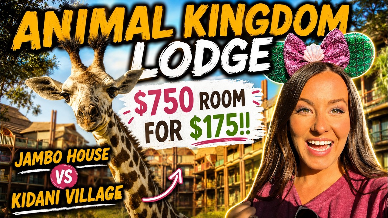 Animal Kingdom Lodge | Staying at both Kidani Village and Jambo House | DVC POINTS