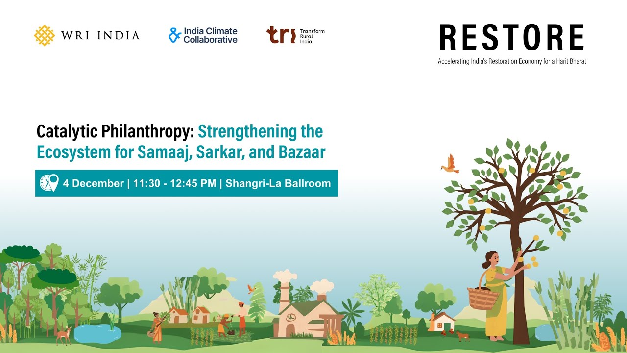 Catalytic Philanthropy: Strengthening the Ecosystem for Samaaj, Sarkar, and Bazaar