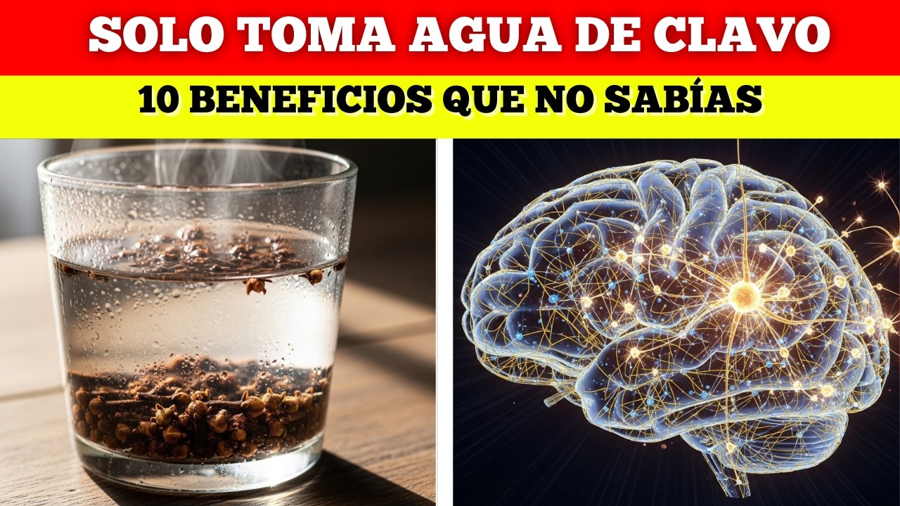 Beba esto antes de dormir y limpie su cuerpo: El secreto del clavo de olor.