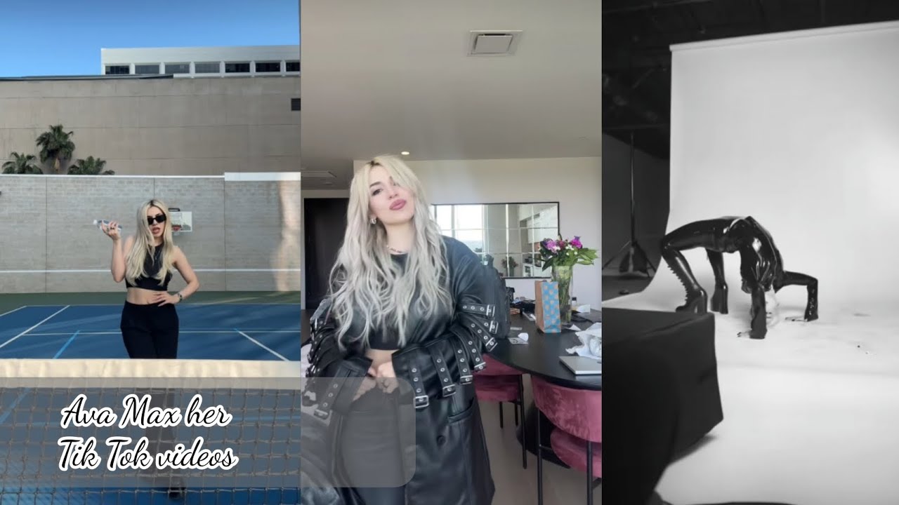 Ava Max her Tik Tok videos Part 21
