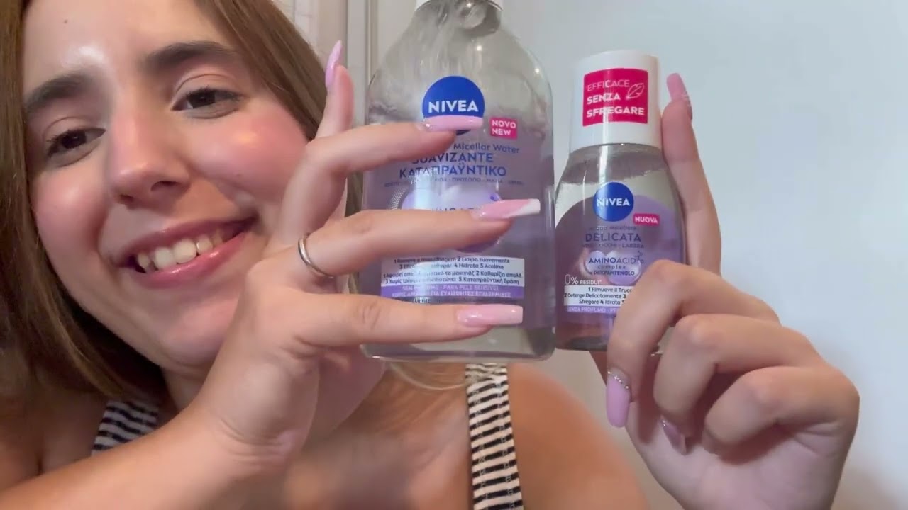 ASMR Comprinhas de maquiagem ( ASMR caseiro)