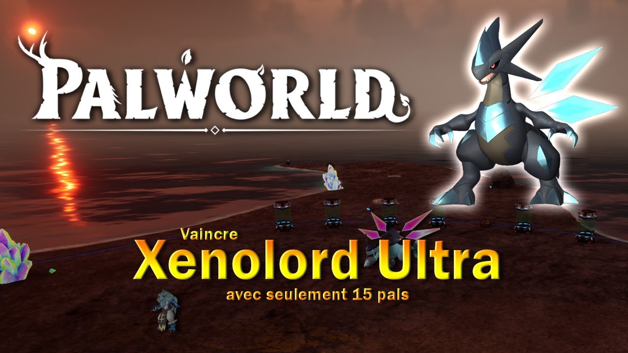 [Palworld] Vaincre Xenolord ULTRA avec seulement 15 pals !!