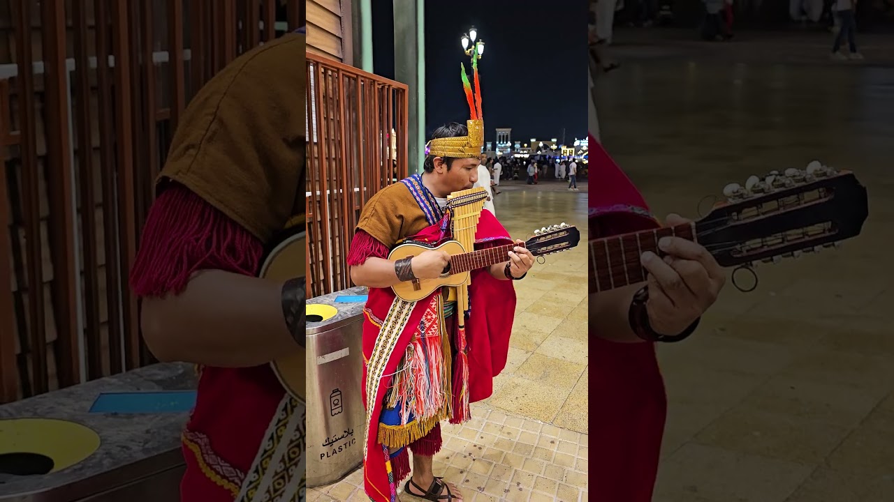 Peruvian Folklore Music in Dubai Global Village