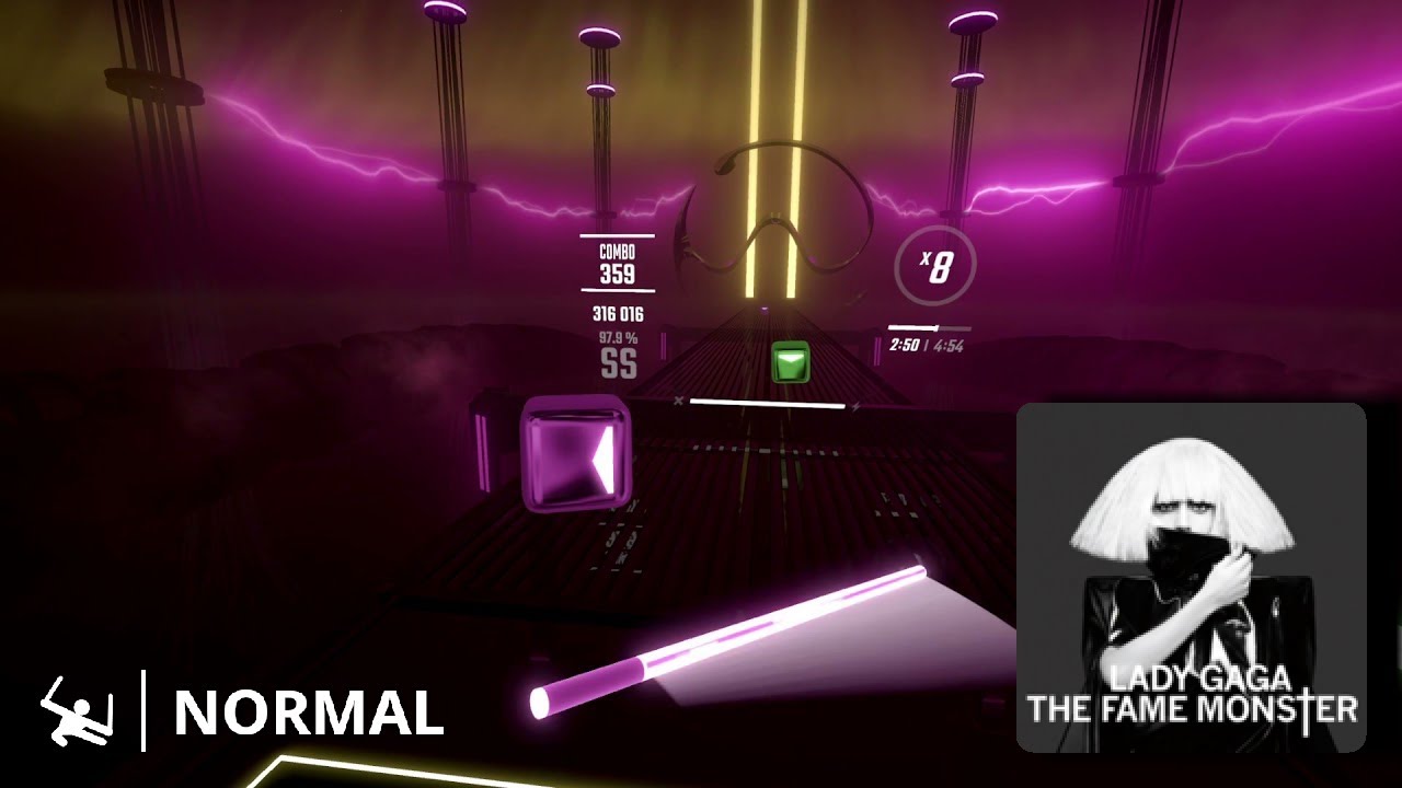 Beat Saber Lady Gaga | Bad Romance [Normal]