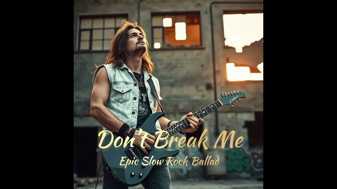 Don’t Break Me | Epic Slow Rock Ballad | Cinematic 80s–90s Rock Vibes