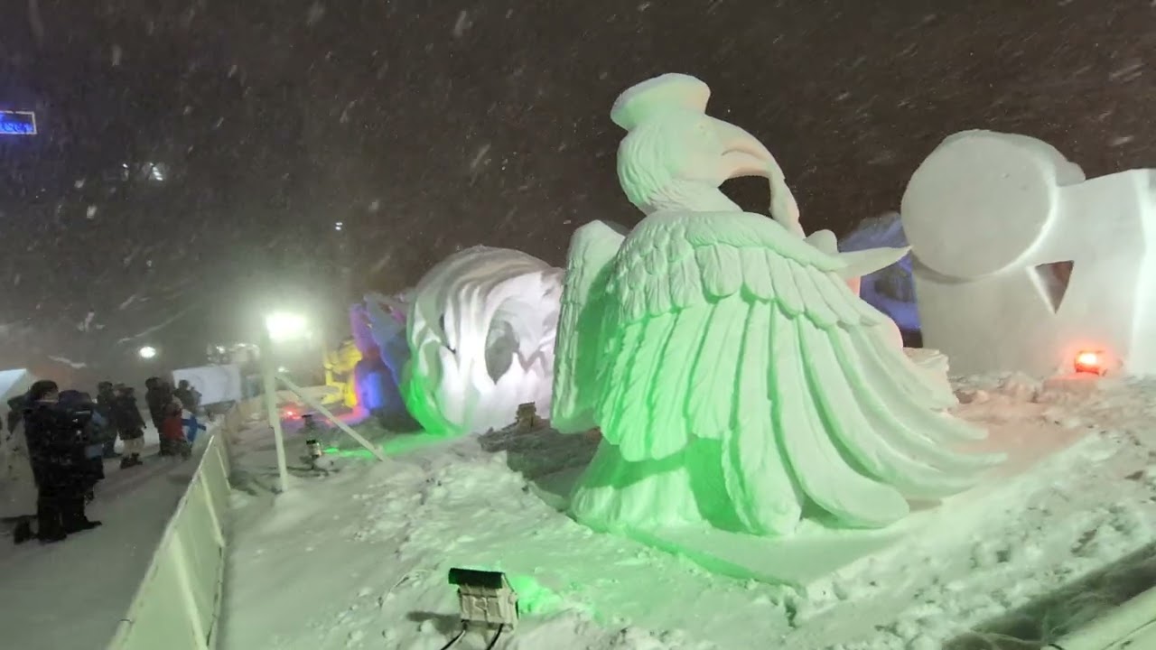 【さっぽろ雪まつり国際雪像コンクール2026】2月7日