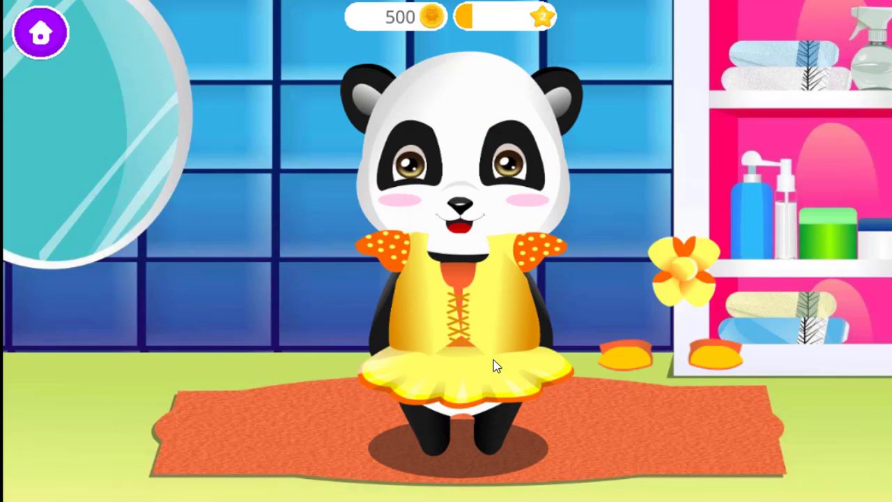 Baby Kids Game HD - Cute Baby Panda - Daycare iPad Gameplay HD