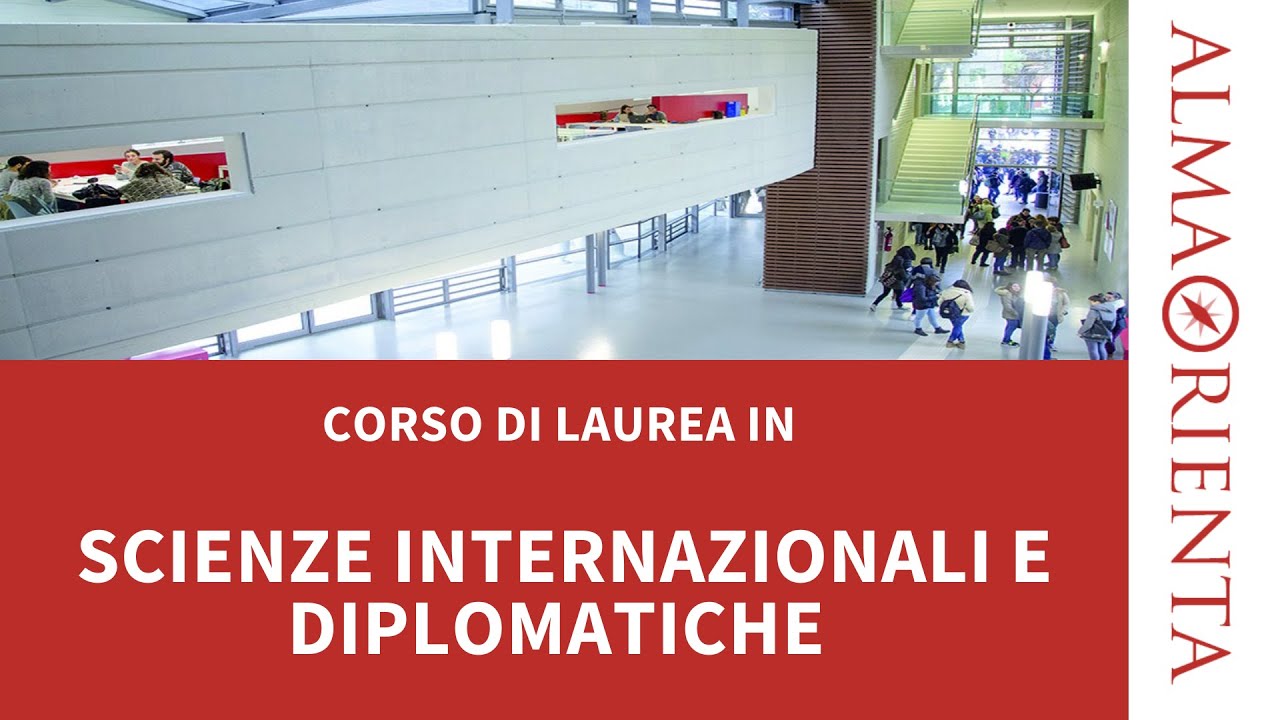 Laurea in Scienze internazionali e diplomatiche