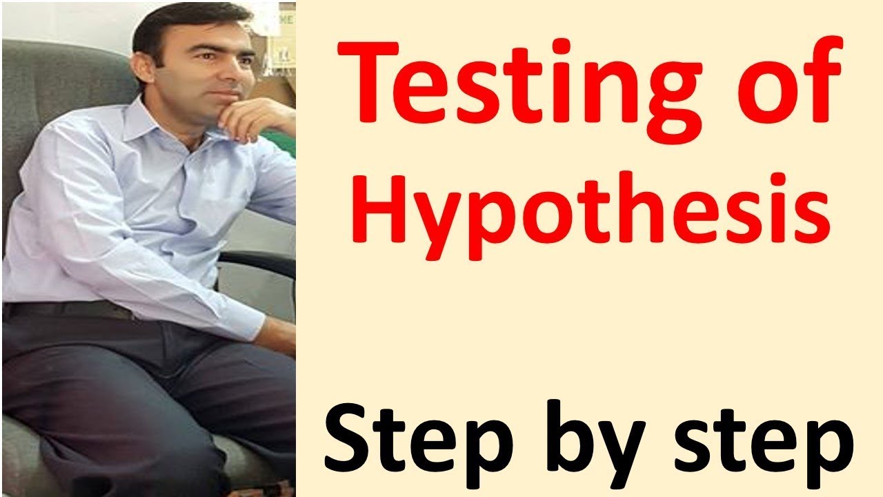 Six steps of hypothesis  testing | Null hypothesis vs Alternative hypothesis | Type I and II error