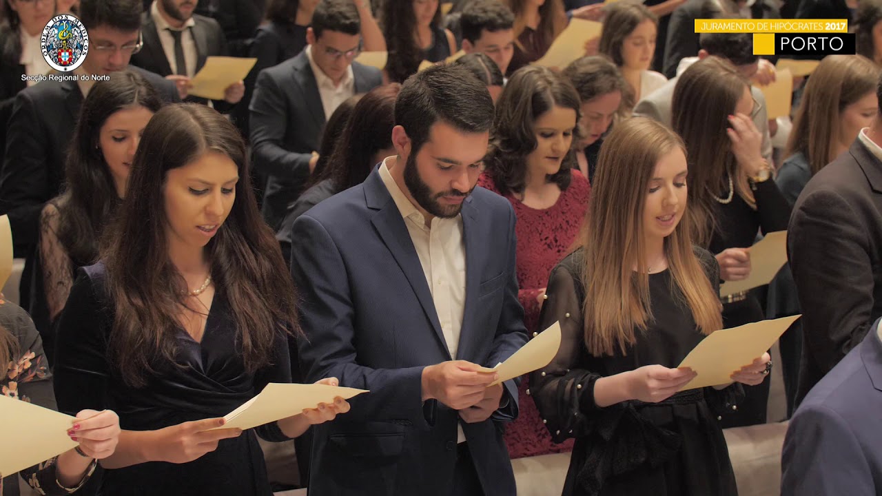 Juramento de Hipócrates no Porto - Dezembro de 2017