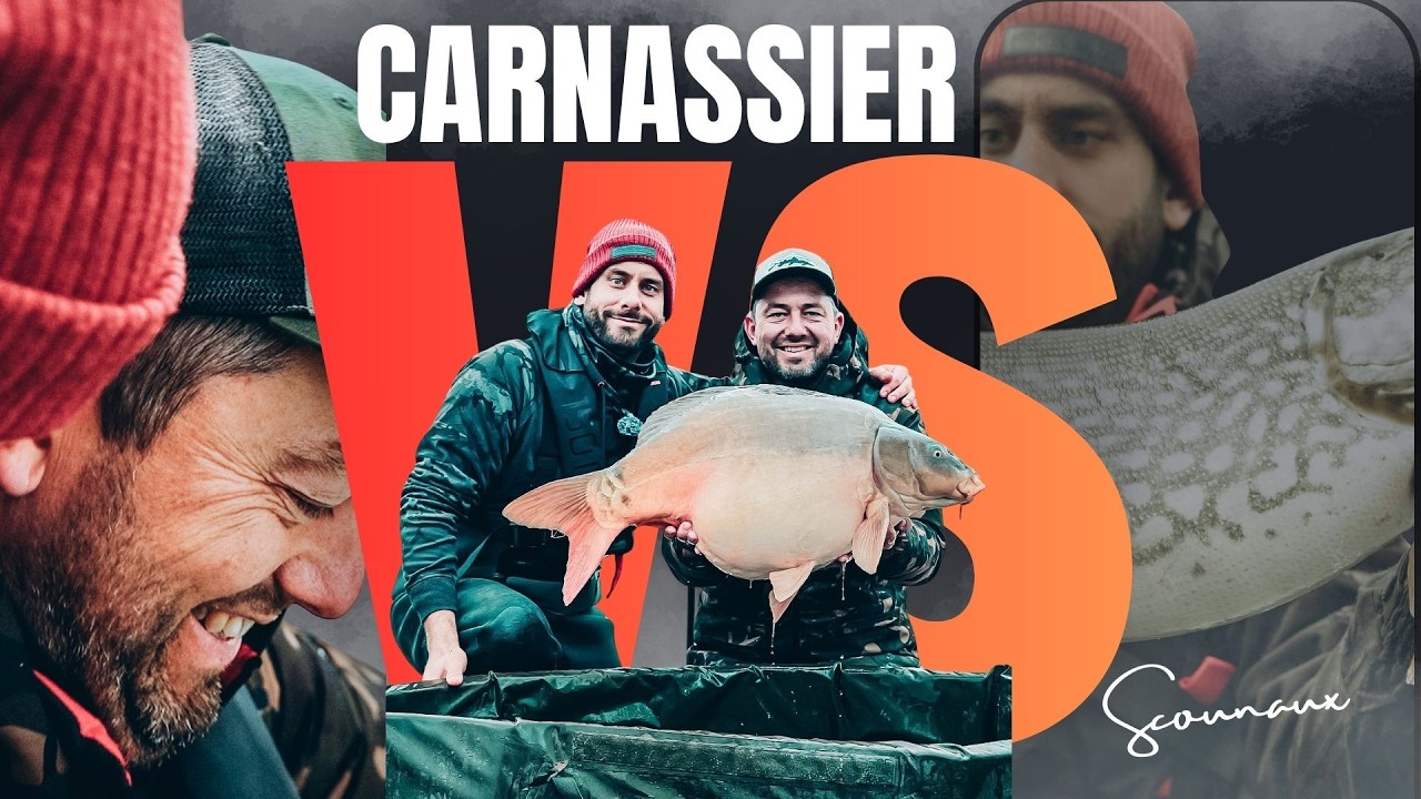 ⚔️ Brochets VS carpes : 2 jours, 1 seul gagnant !!