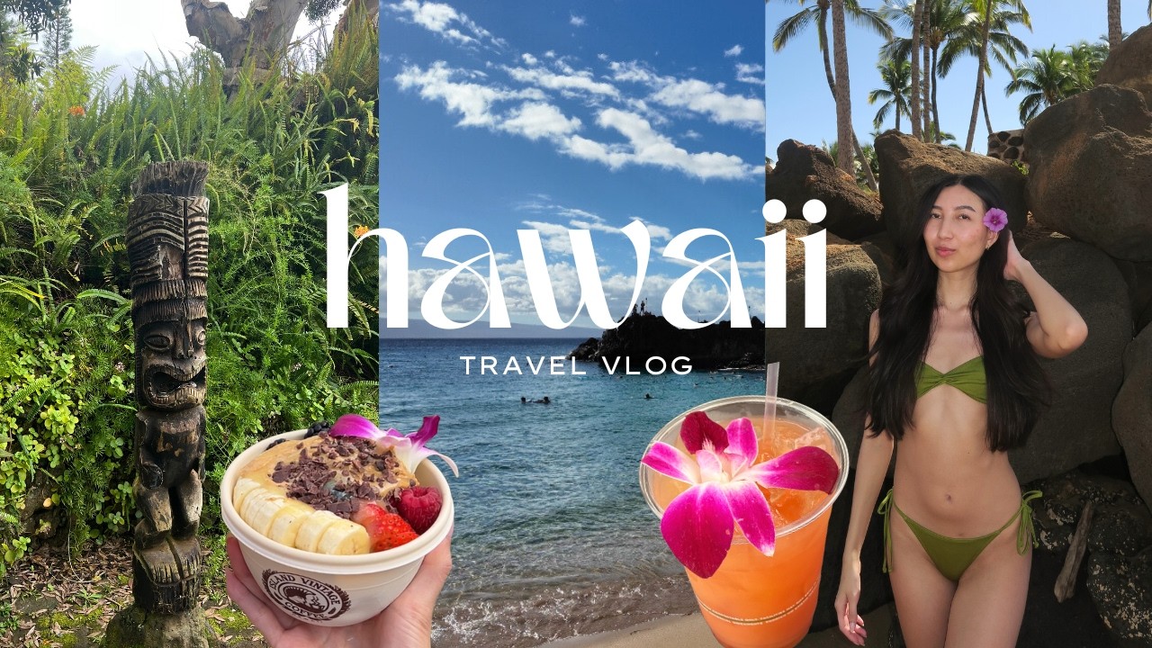 a week in maui, hawaii 🌺: exploring lahaina, kihei + kula