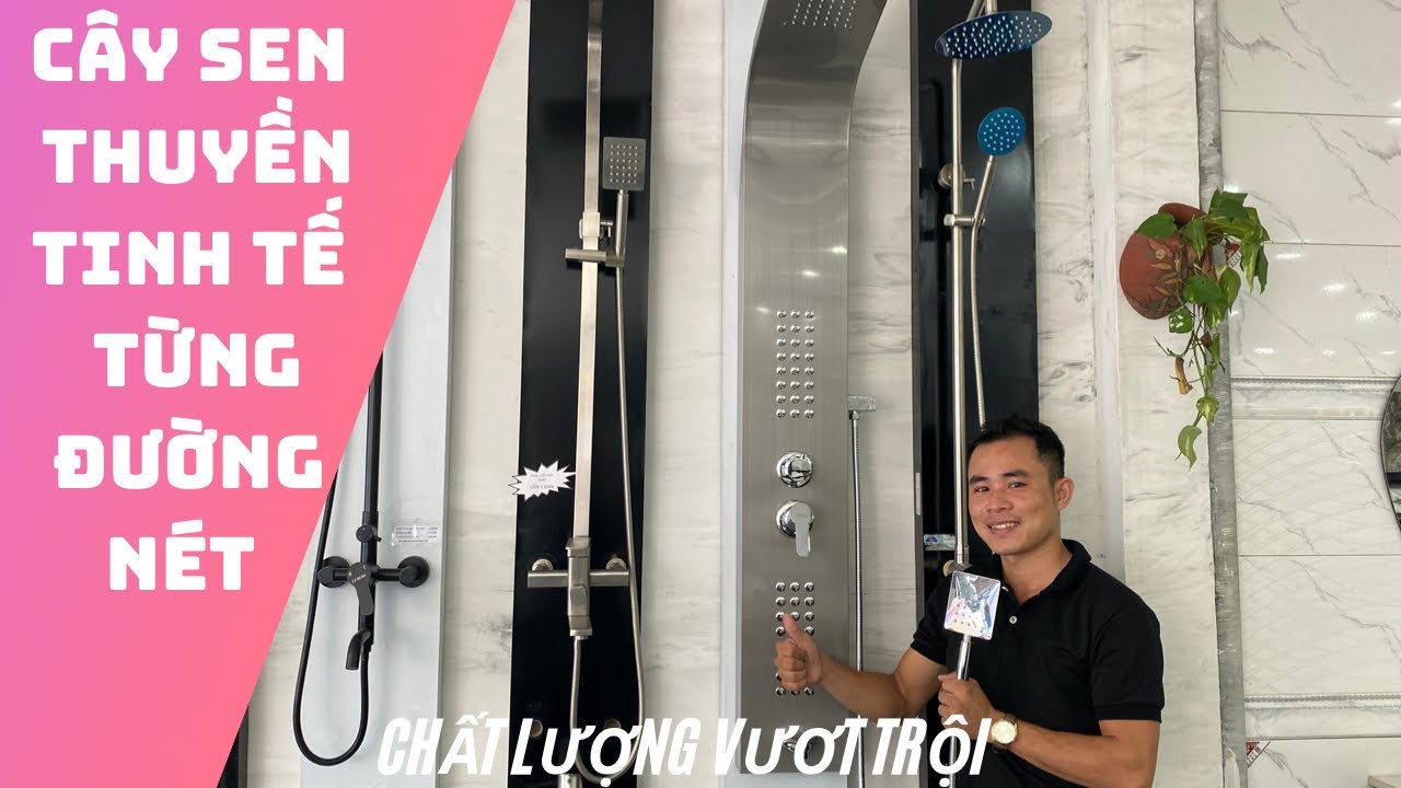 Review Cây Sen Thuyền inox Nóng Lạnh Siêu Phẩm Dòng Sen Hiện Đại