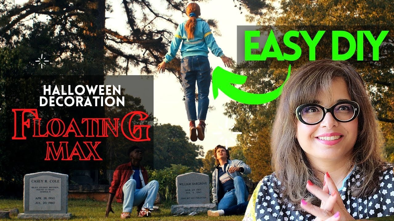 Max Stranger Things Floating Halloween Decoration: DIY, Levitating Max DIY