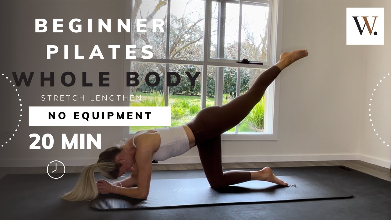 Beginner Pilates Class - Express 20mins - Mat Pilates (no equipment)