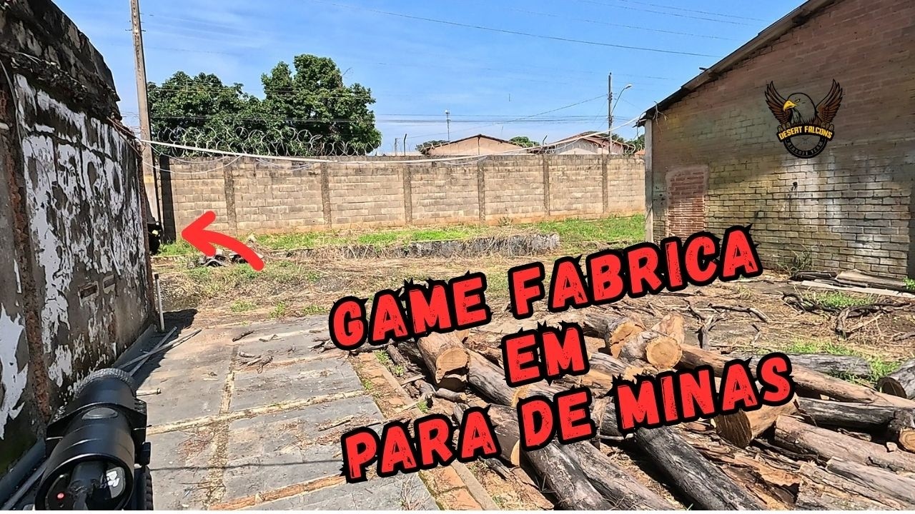 Jogo neste final de semana foi em Para de Minas em uma Fábrica desativa.